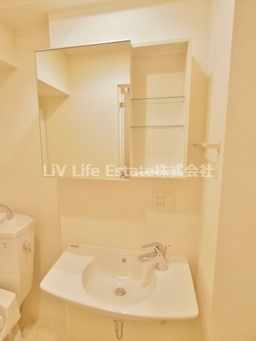 東村山市栄町１丁目の賃貸マンションの洗面所|※同仕様写真