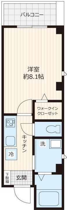 大一ビルの間取り|間取りです。
