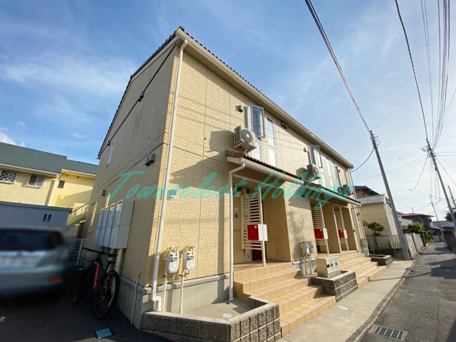 逗子市桜山２丁目のアパートの外観