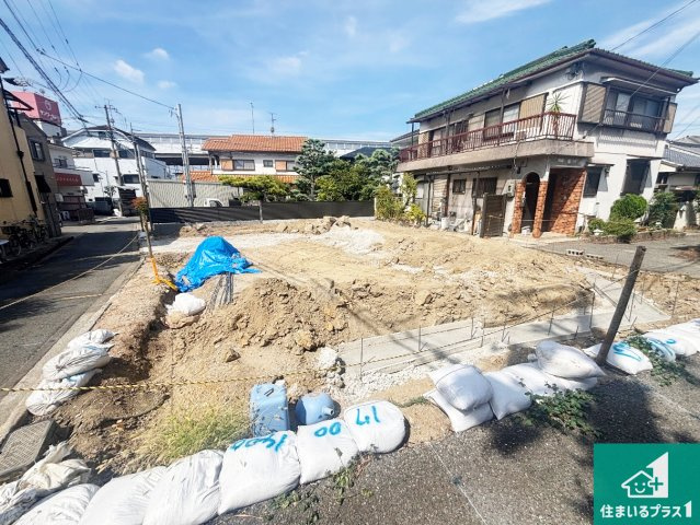 堺市堺区石津町　第3期　新築一戸建ての外観|現在建築中！落ち着いた街並みで新生活を始めることが出来そう！周辺の物件も併せてご紹介させて頂きます！