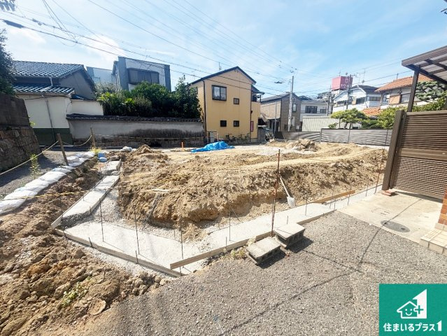 堺市堺区石津町　第3期　新築一戸建ての外観|現在の進捗状況です！順調に作業進行中、完成が待ち遠しいです！詳細の間取り等、お気軽にお問い合わせください！