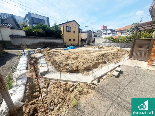 堺市堺区石津町　第3期　新築一戸建ての外観|現在建築中！落ち着いた街並みで新生活を始めることが出来そう！周辺の物件も併せてご紹介させて頂きます！