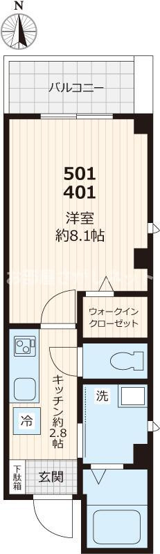 大一ビル【おとり物件なし】#学生・社会人にオススメ！初期費用分割払いOK！の間取り