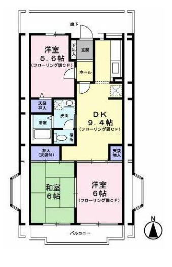 プランドールの間取り