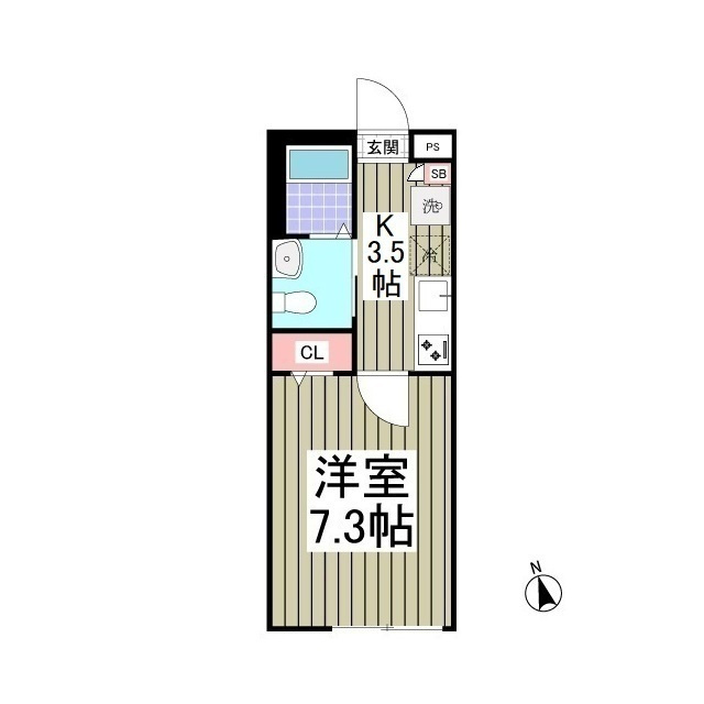 クレド橋本の間取り