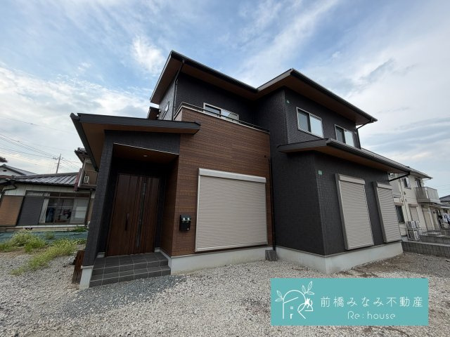 【中古】高崎市吉井町吉井　４LDK＋Sの外観|おしゃれな外観です