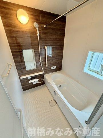 【新築】玉村町南玉　B号棟(全２棟)　ハートフルタウン　新築建売分譲の浴室|お風呂です