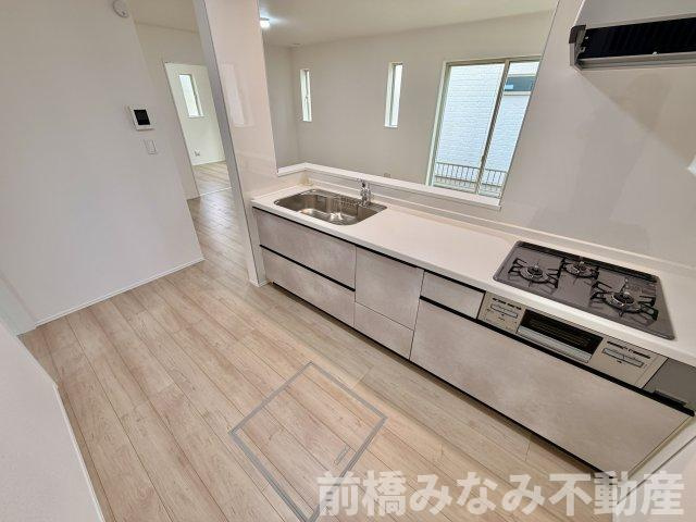 【新築】玉村町南玉　A号棟(全２棟)　ハートフルタウン　新築建売分譲のキッチン|キッチンです