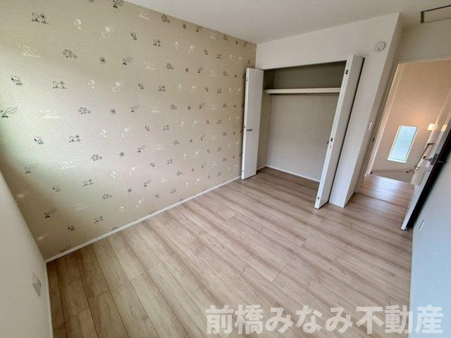 【新築】玉村町南玉　A号棟(全２棟)　ハートフルタウン　新築建売分譲の洋室|使い勝手のいい洋室です