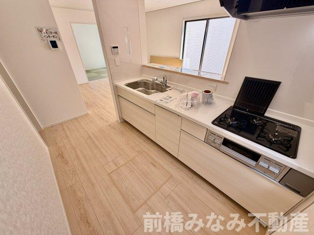 【新築】前橋市大利根町第2　１号棟(全２棟)　クレイドルガーデン　新築建売分譲のキッチン|使いやすいキッチンです