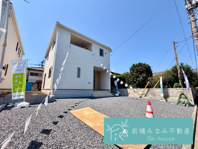 【新築】前橋市大利根町第2　１号棟(全２棟)　クレイドルガーデン　新築建売分譲の外観|外観です