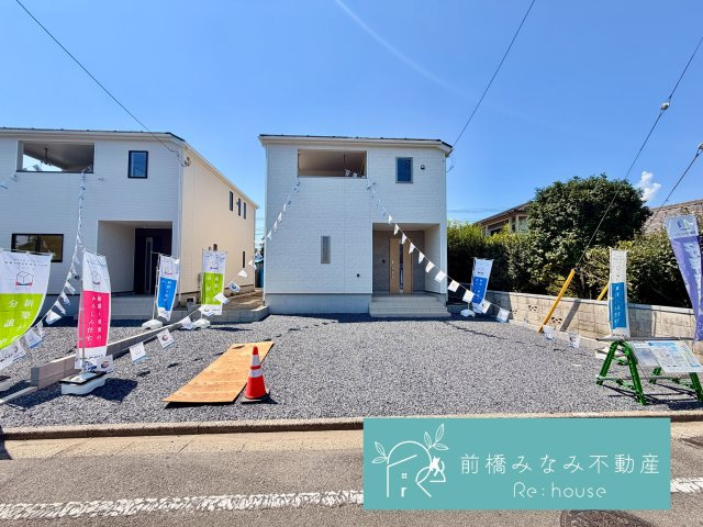 【新築】前橋市大利根町第2　１号棟(全２棟)　クレイドルガーデン　新築建売分譲の外観|物件の外観です