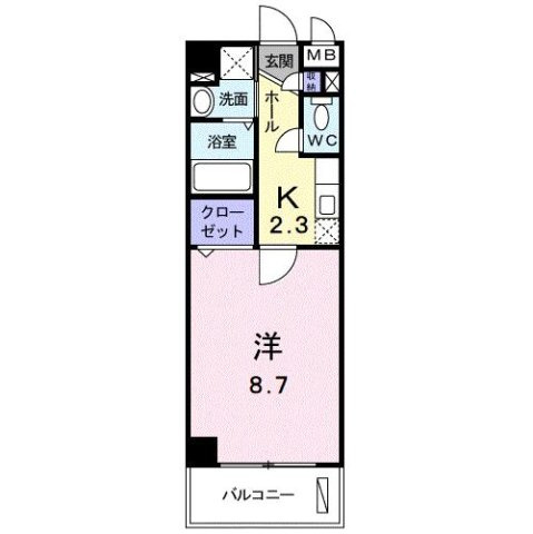 マンション・グラースの間取り