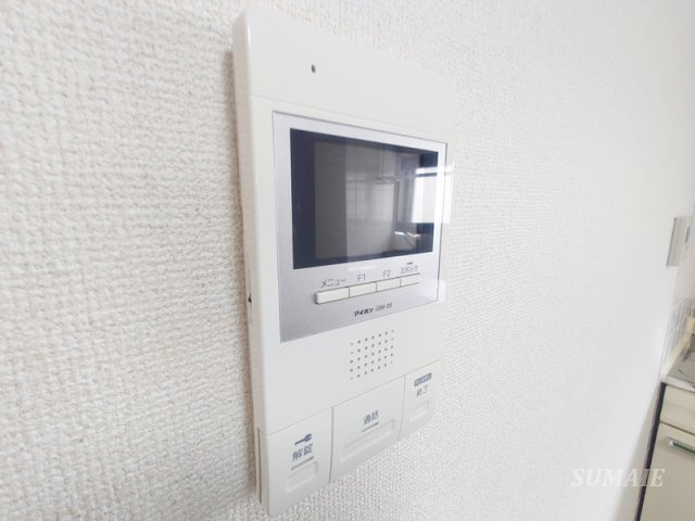 グランディール上坂のセキュリティ|モニタ付きインターホンです☆