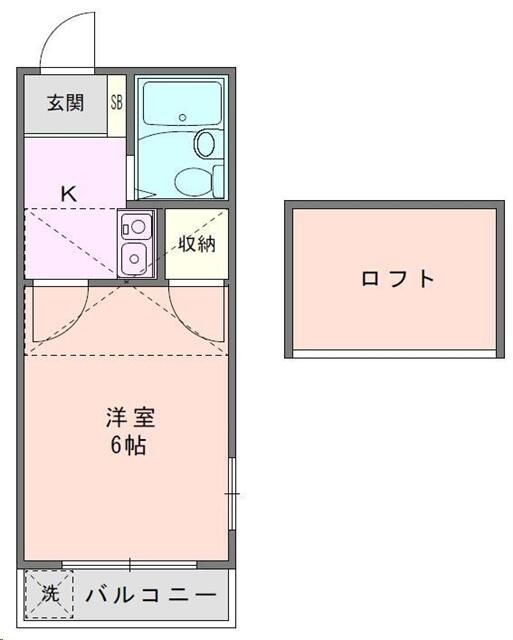 メゾン十日市場の間取り