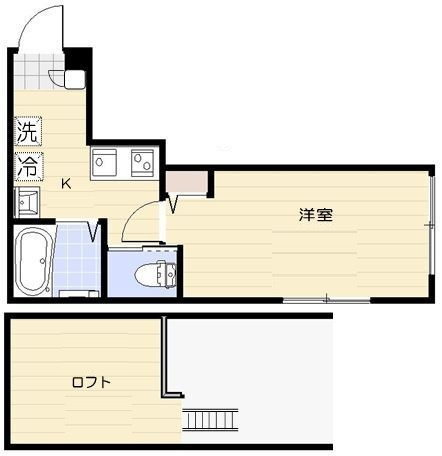 ＥＡＳＥの間取り|間取りです。