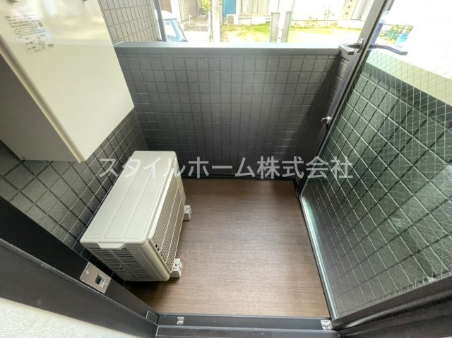 Ｗarren shirotori Ⅰのバルコニー