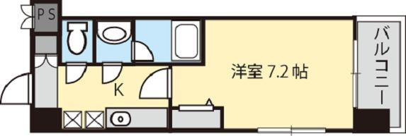 メゾン西梅田の間取り|間取り図
