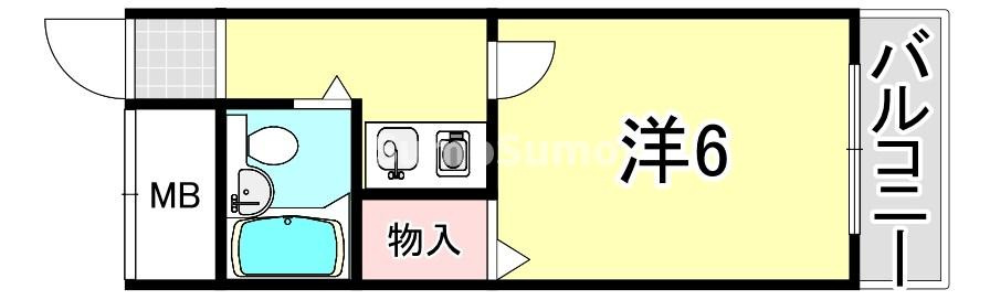 ピュア神戸の間取り