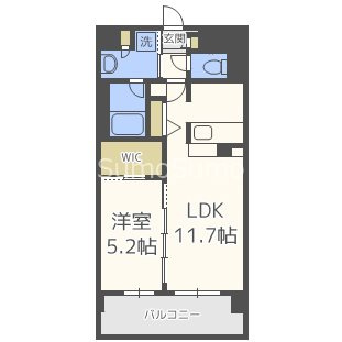 La CLochette de Ecrargeの間取り