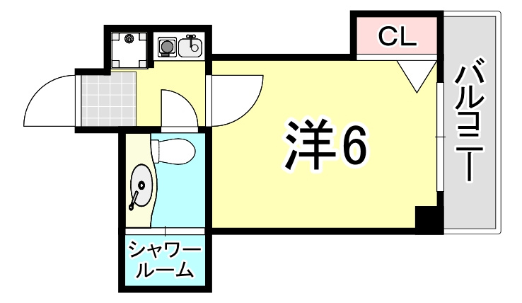 ミストラル本町ウエストの間取り