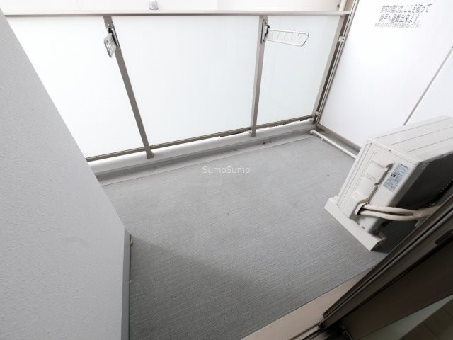 レオンコンフォート難波サウスゲートのバルコニー
