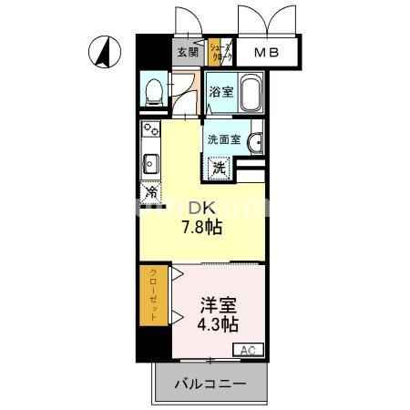 ザ　カームの間取り