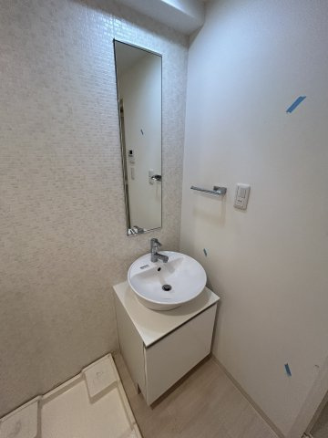 S-RESIDENCE神戸磯上通の洗面所
