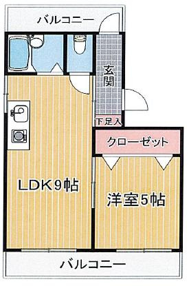 スプリングコート六甲の間取り