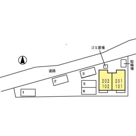 ロワールの区画図