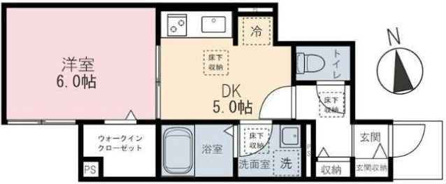 Est Collinaの間取り