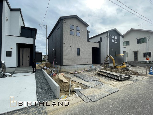 新築戸建・新築建売　郡山市日和田町字南原　日和田小・日和田中の外観|2026年10月6日撮影　現地ご案内可能です！お気軽にお問い合わせください！