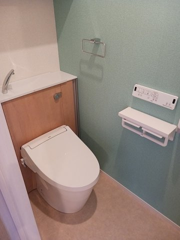 ル・ラパン・ドゥ・ラヴィーヌのトイレ|コンパクトで使いやすいトイレです