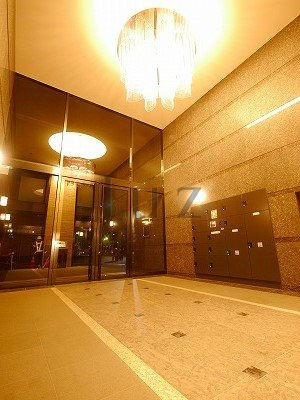 ルーブル川崎都町壱番館のロビー