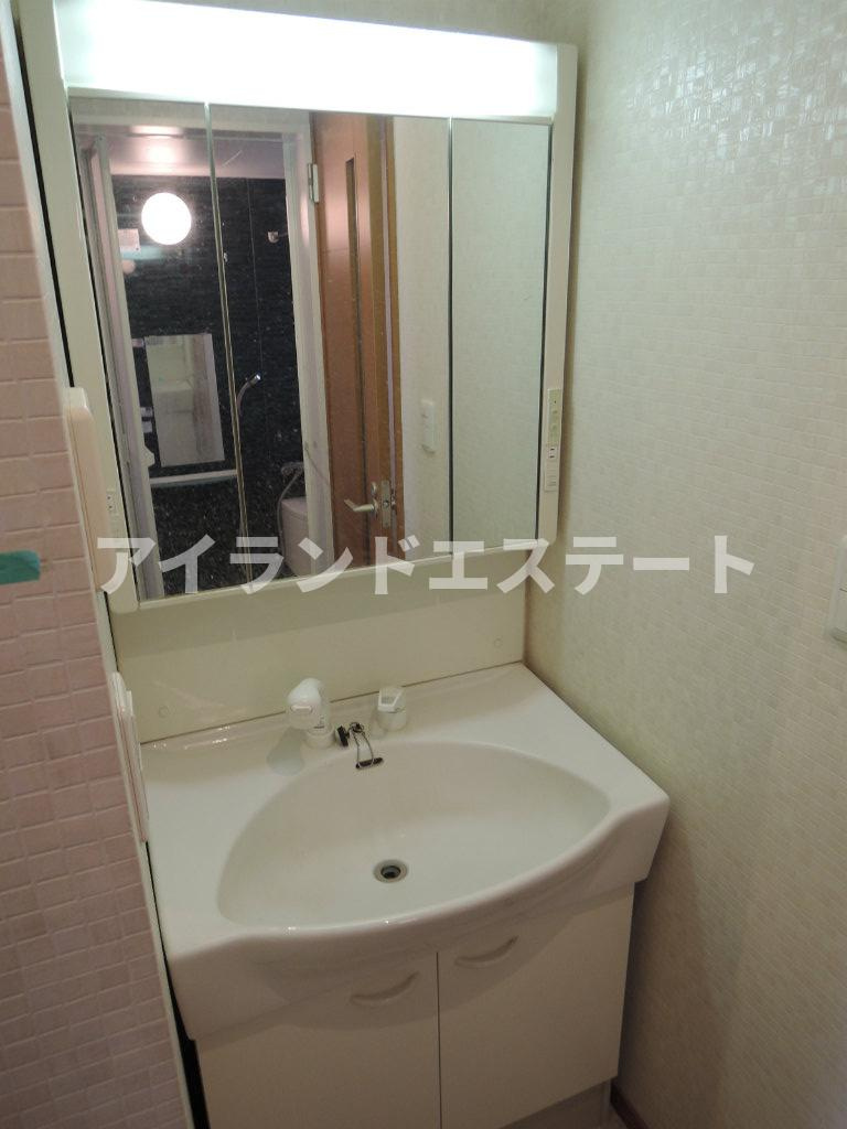 エピ駒沢　駅近　独立洗面台　オートロック　デザイナーズの洗面所