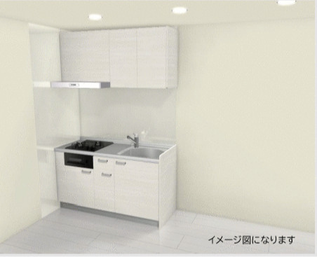 山川新築アパート（仮）のキッチン|使いやすいキッチンです