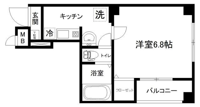 アクシーズグランデ常盤の間取り