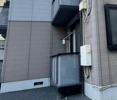 グローリハクエイのバルコニー