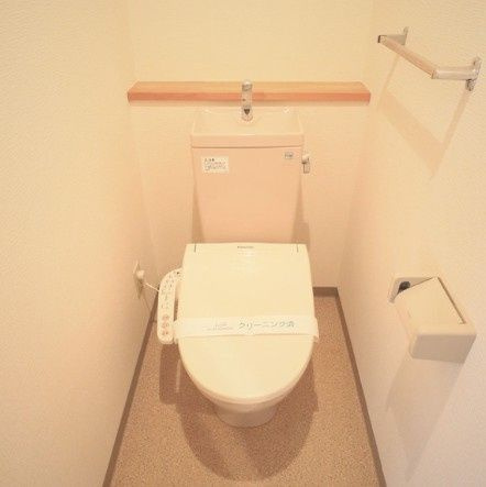 ビルクリバラのトイレ|※別部屋参考写真