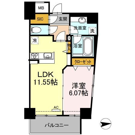 SORAの間取り