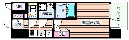 【間取り】 | レジュールアッシュOSAKA GATEWAY