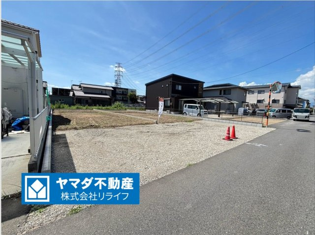 リーブルガーデン　岐阜市川部　全２区画分譲の外観|「現地（202●年●月●日）撮影」　
■外観写真　
■ヤマダ不動産　株式会社リライフ　