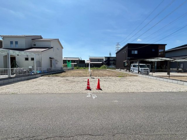リーブルガーデン　岐阜市川部　全２区画分譲の外観|「現地（202●年●月●日）撮影」　
■全体写真　
■ヤマダ不動産　株式会社リライフ　