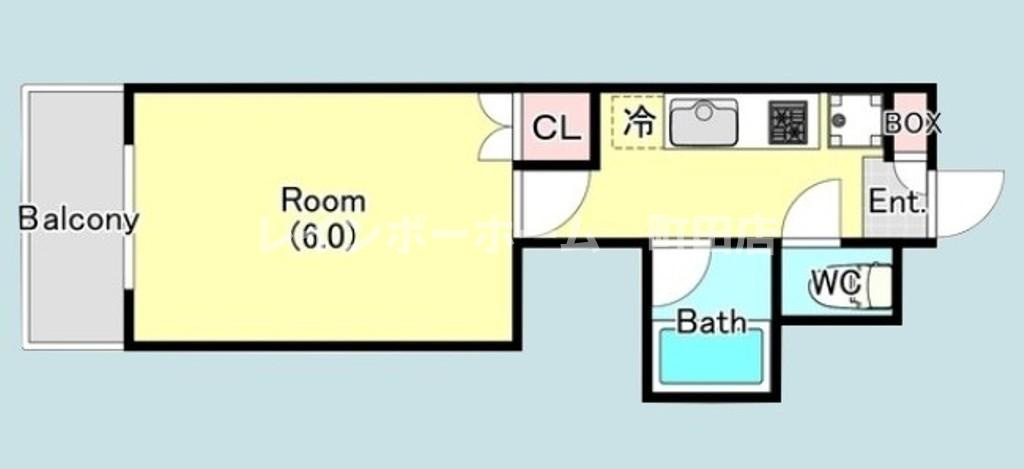 ロワール成瀬※初期費用分割あと払いサービス利用可能物件の間取り