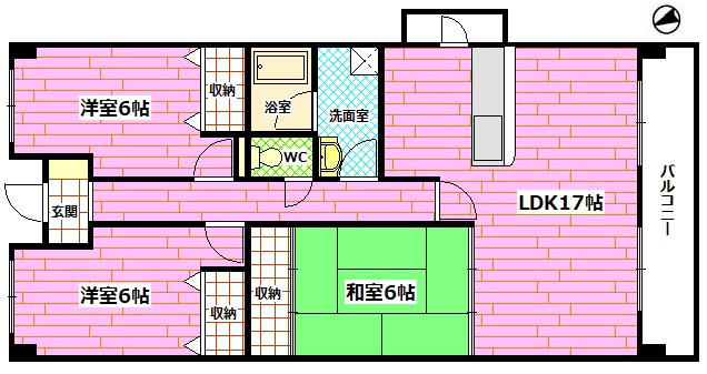第一川本ビルの間取り