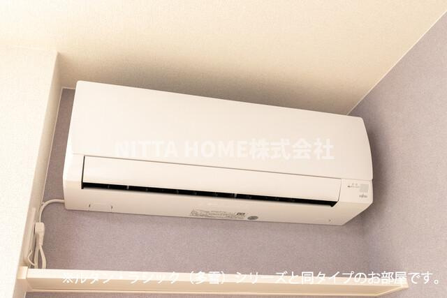 豊岡市塩津町のアパートの設備|【完成イメージ】エアコン設備付き◇