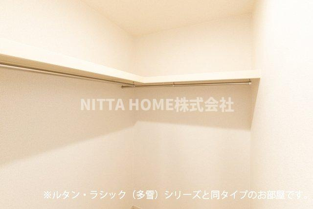 豊岡市塩津町のアパートの収納|【完成イメージ】ウォークインクローゼットがついています◇