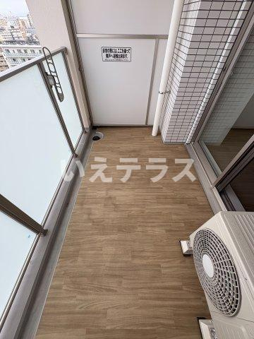 エステムコート神戸グランスタイルのバルコニー