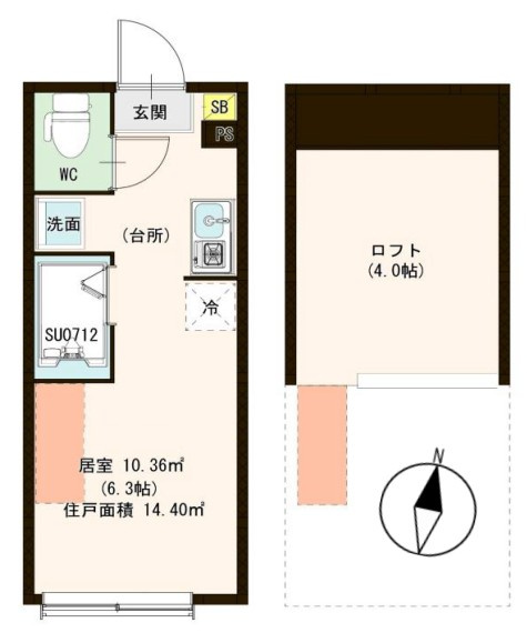 OKASIN（オカシン）の間取り