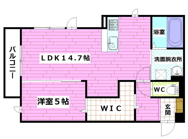 D-room中野の間取り